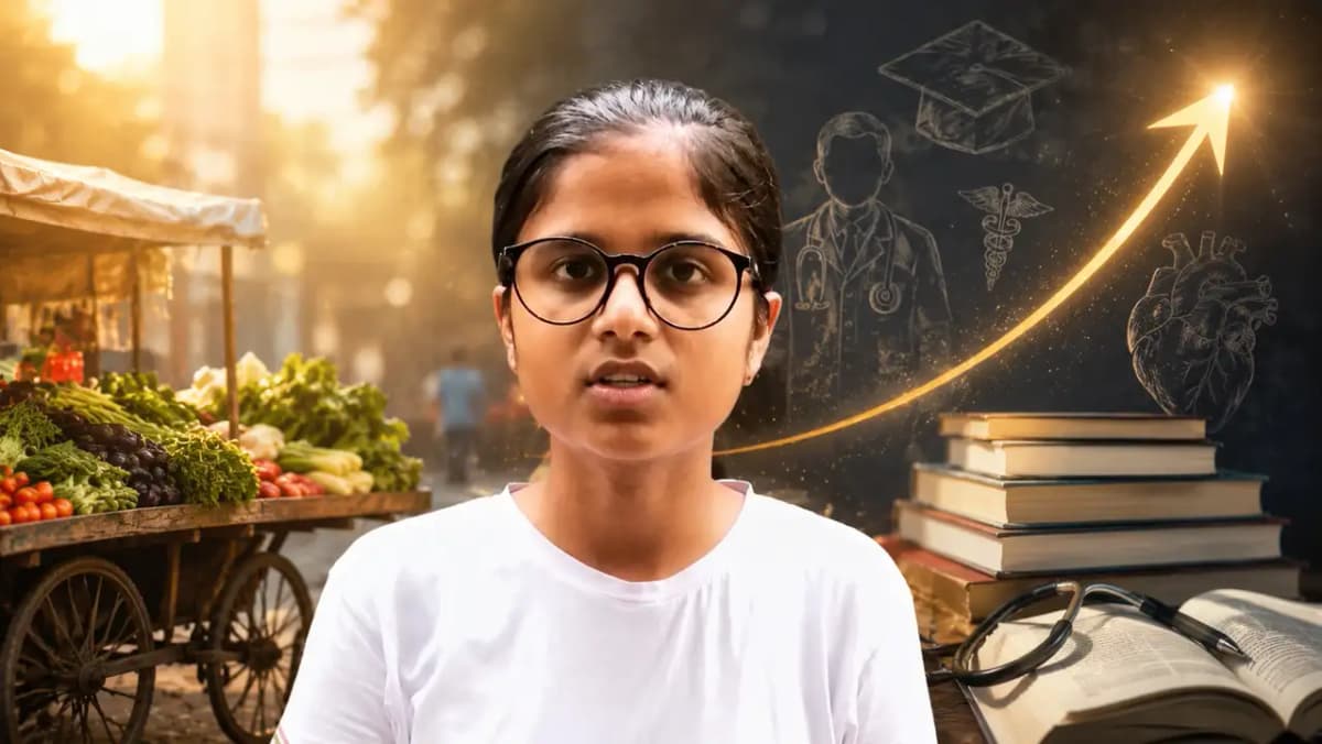 Vegetable Vendor's Daughter Achieves NEET Success with AIR 6,227