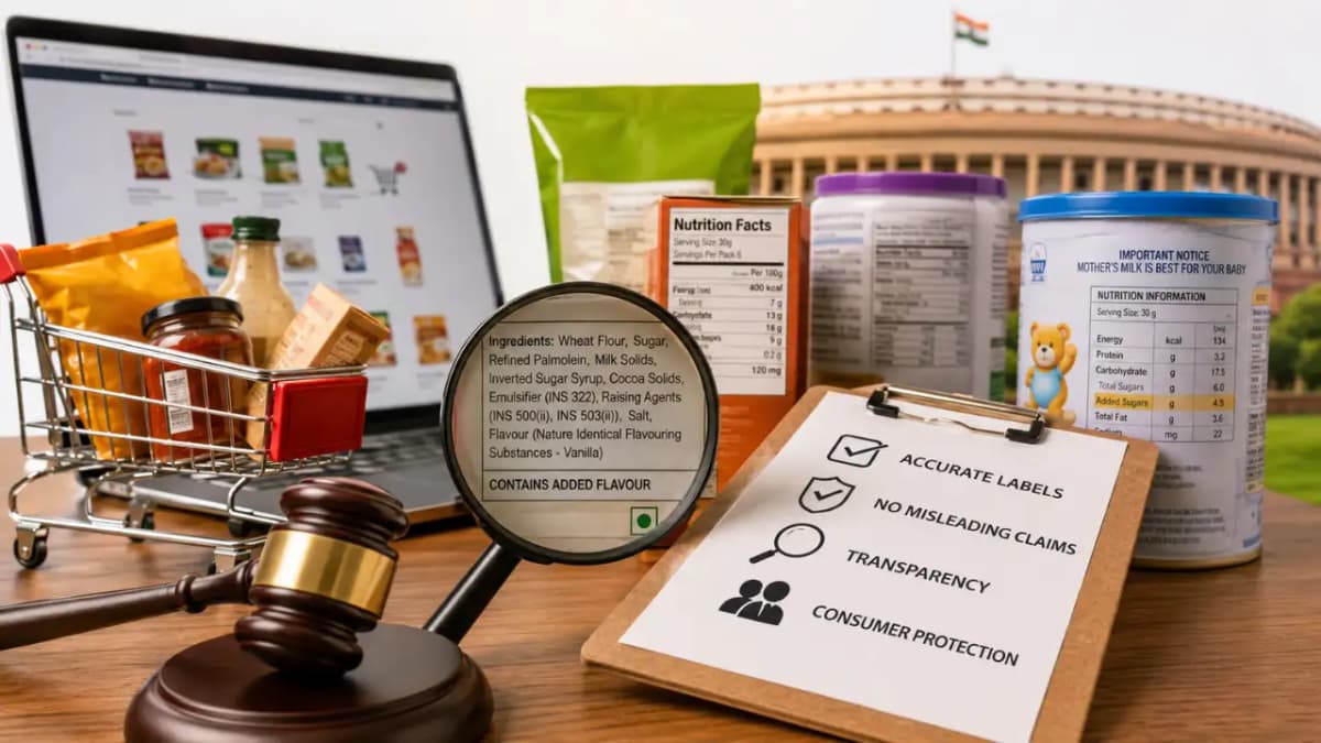 Parliamentary Committee Urges Stricter Online Food Labeling Regulations