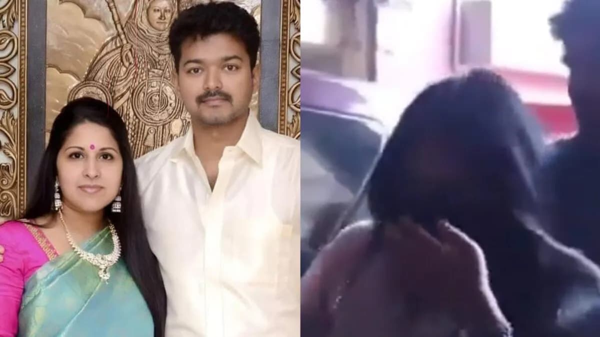 Viral Video Misleads on Sangeetha's Presence at Jana Nayagan Screening