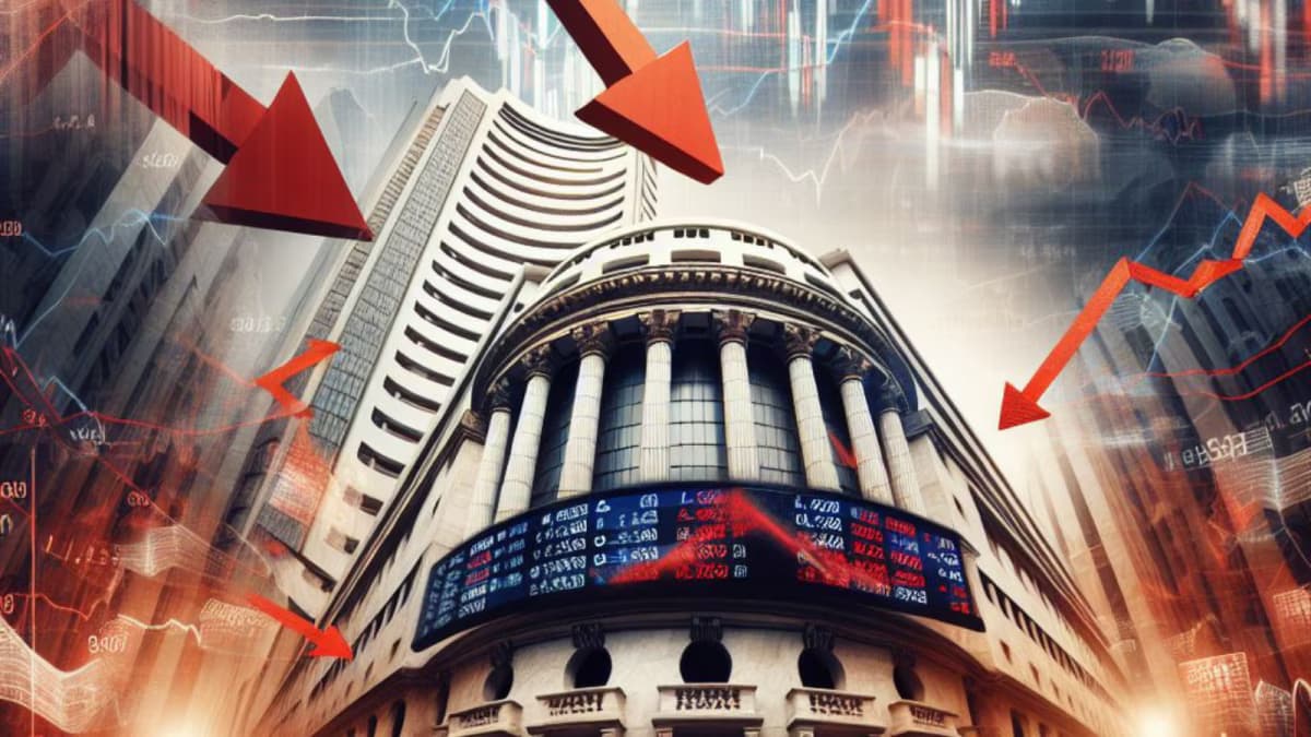 Indian Stock Market Declines for Fifth Day Amid Global Tensions and Inflation Concerns