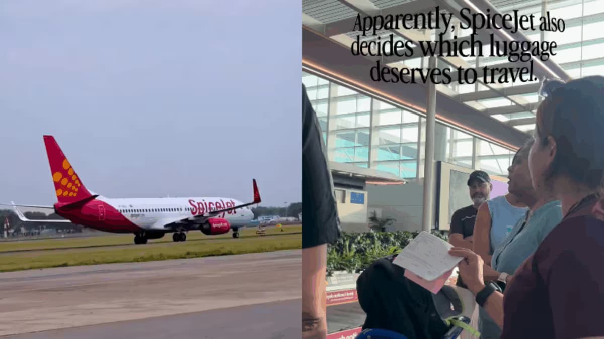 SpiceJet Passenger Left Frustrated After Luggage Mishap in Leh