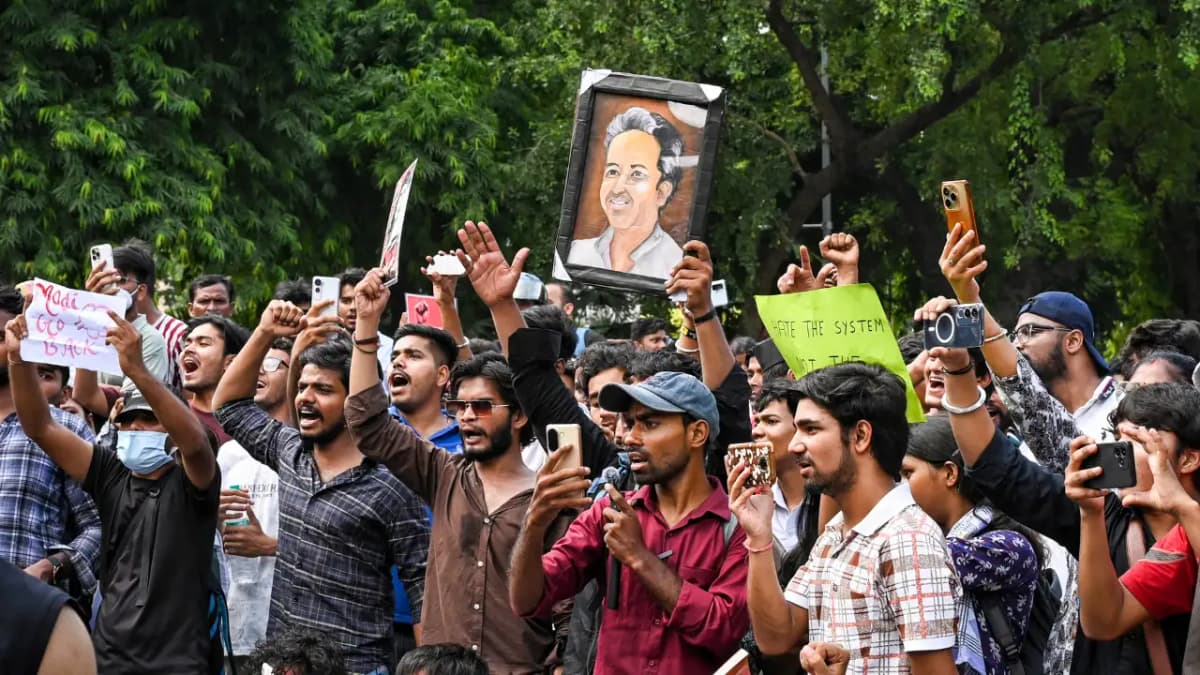 UP Professor Claims Job Loss Linked to NEET Protest Participation