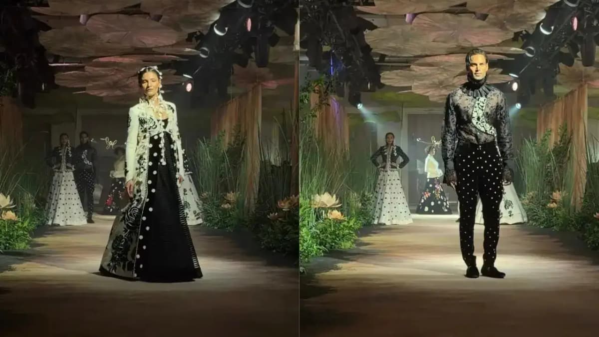 Rohit Bal's 2026 Collection Celebrates Velvet, Florals, and Regal Elegance