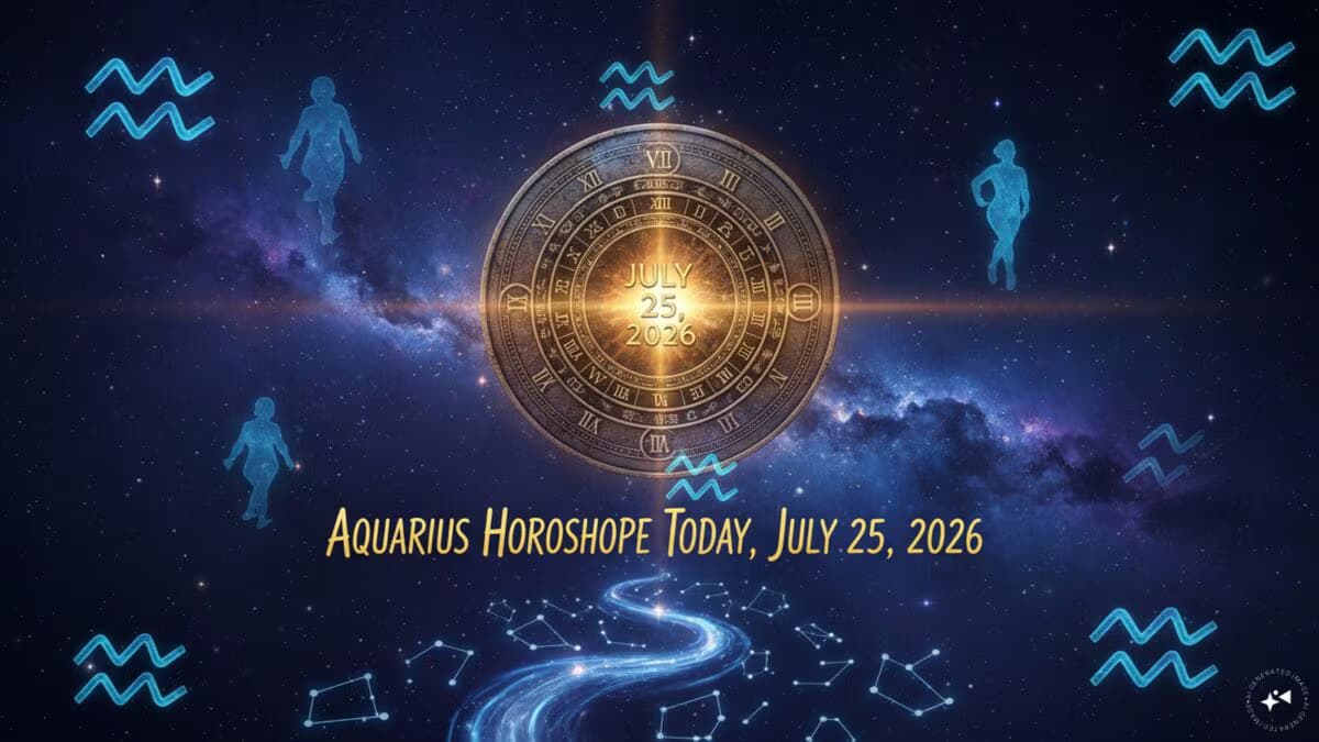 Aquarius Daily Horoscope for July 25, 2026: Financial Gains Ahead