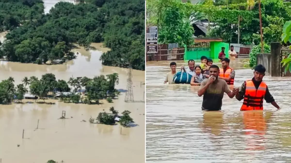 Assam Flood Crisis Deepens: 61 Lives Lost, Over 7 Lakh Affected