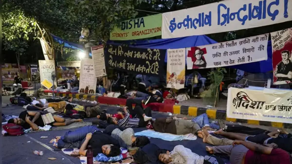 Delhi Police Uses Facial Recognition to Identify Criminals at Jantar Mantar