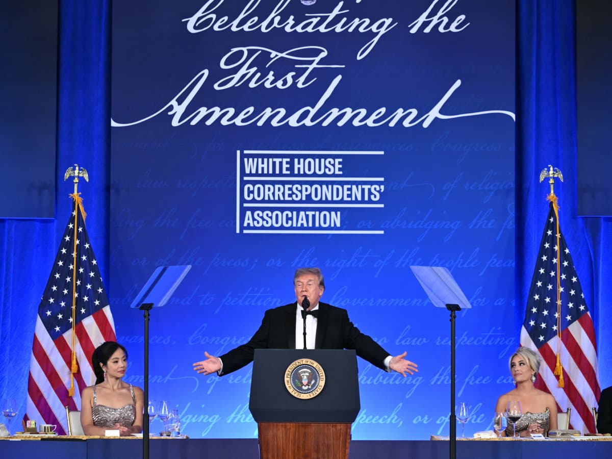 Trump Returns to White House Press Gala After Security Incident