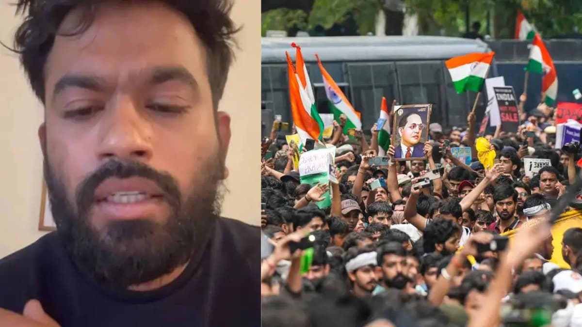 Abhijeet Dipke Stays Resolute Despite Typhoid Diagnosis Amid Protests