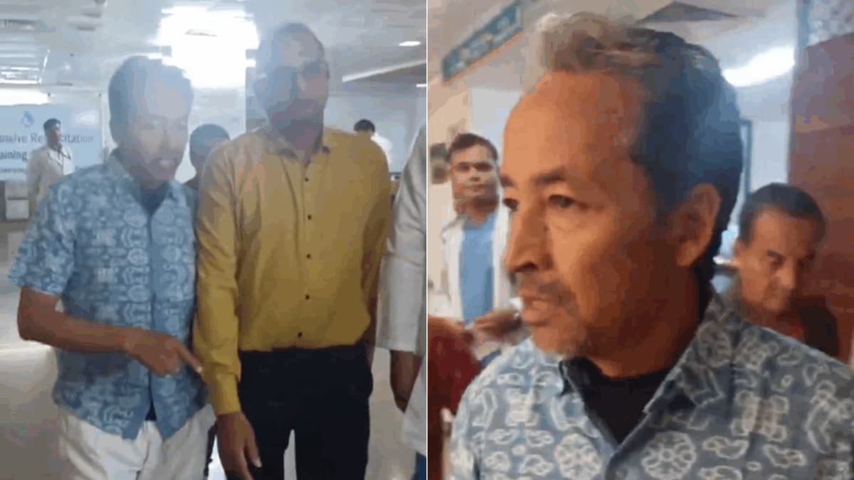 Sonam Wangchuk's Confrontation at Safdarjung Hospital Sparks Online Debate
