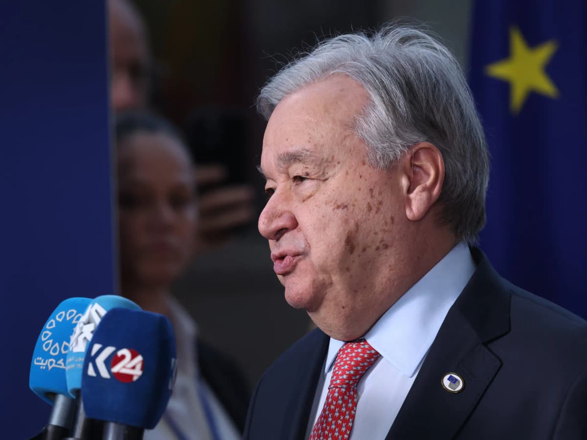 UN Chief Guterres Makes Historic Visit to Syria After 17 Years