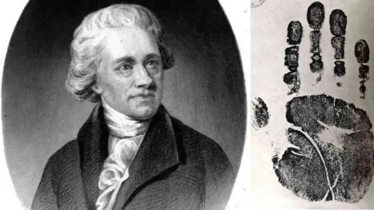 The Historic Origin of Fingerprint Identification on July 28, 1858