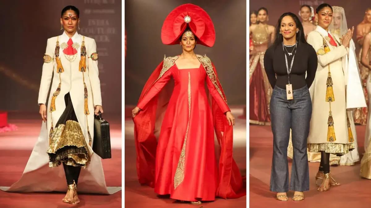 Masaba Gupta Celebrates Supermodel Era with Bridal Couture Launch