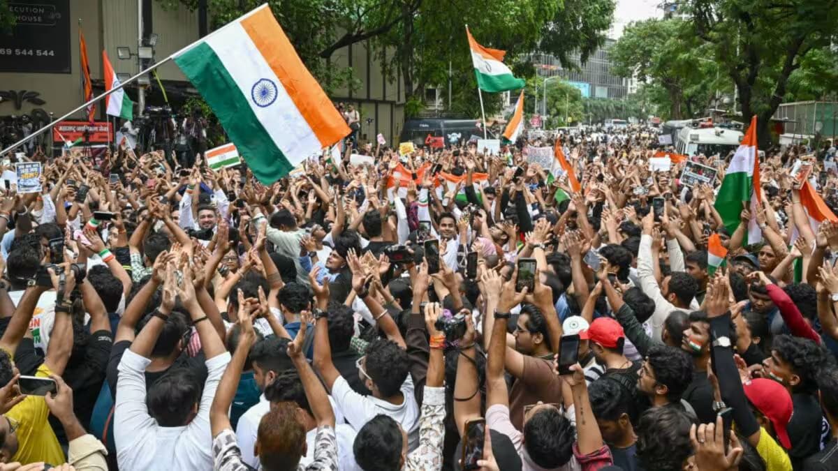 BJP Criticizes Congress for Double Standards on Student Protests