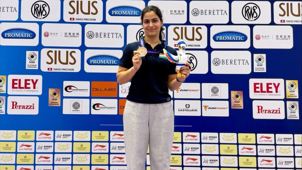 Manu Bhaker Reflects on World Cup Bronze with Mixed Emotions