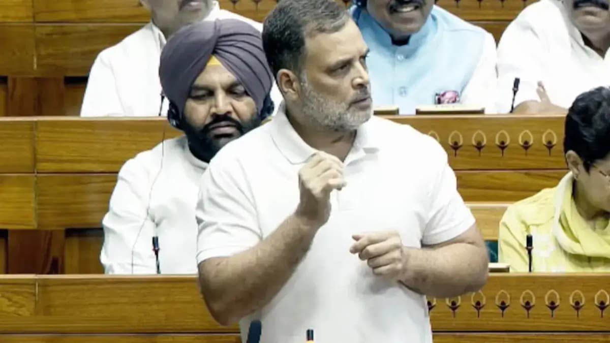 Rahul Gandhi Accuses Amit Shah of Violence Against Students in Lok Sabha