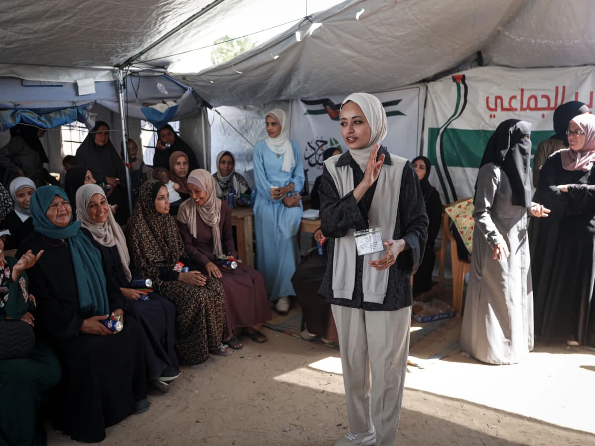 Gaza Women Find Healing and Community in Safe Space Amid Conflict
