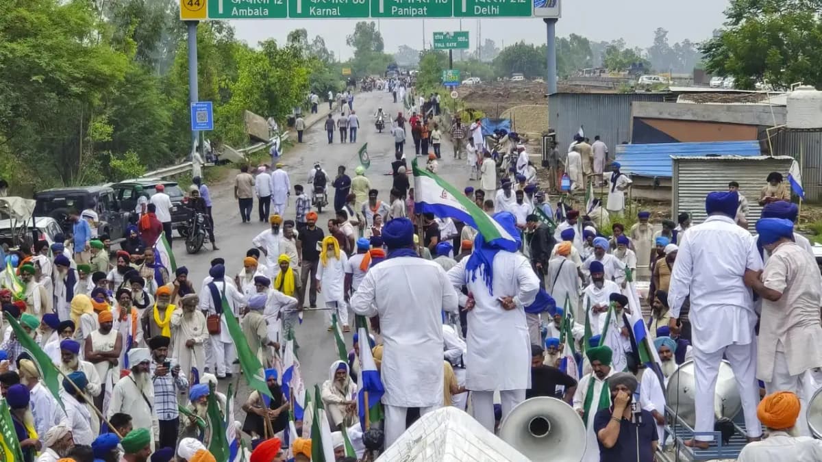 Massive Protest in Chandigarh Demands Release of Amritpal Singh