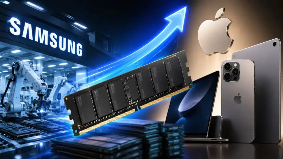 Samsung Boosts RAM Production to Meet Rising Demand from Apple and Tech Sector