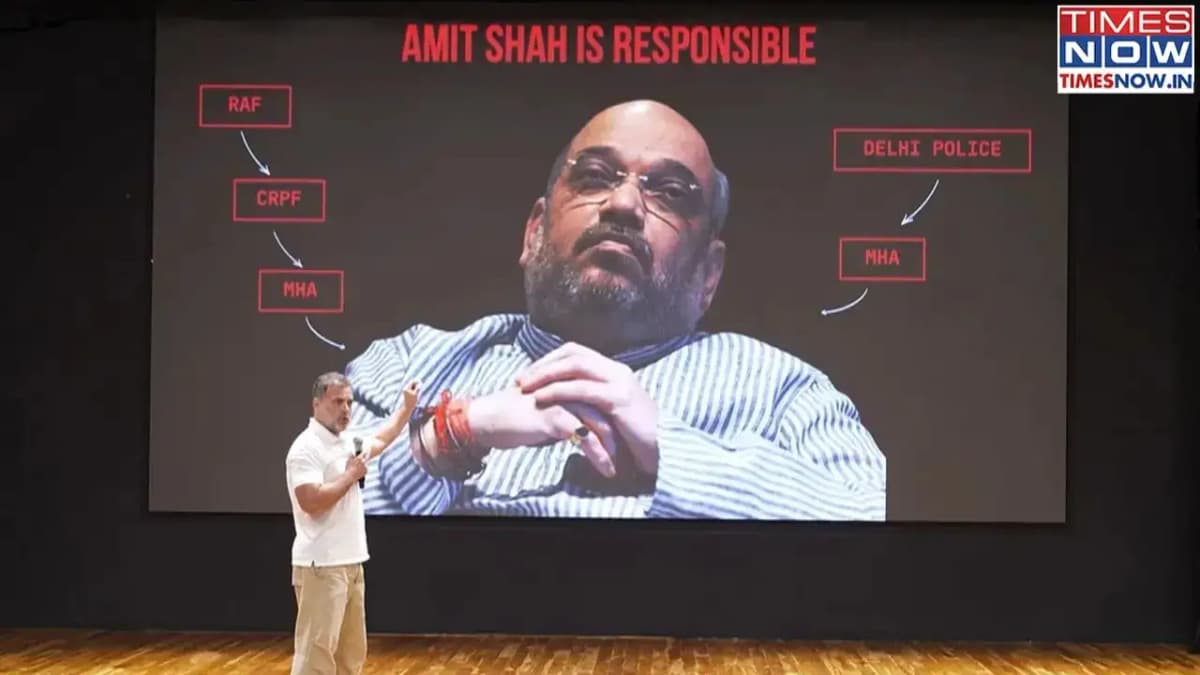 Rahul Gandhi Calls for Accountability from Amit Shah Over Student Protests