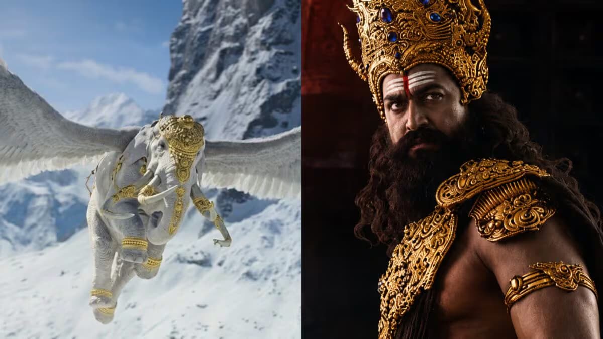 Exploring Airavata: The Celestial Elephant in Ramayana's Trailer