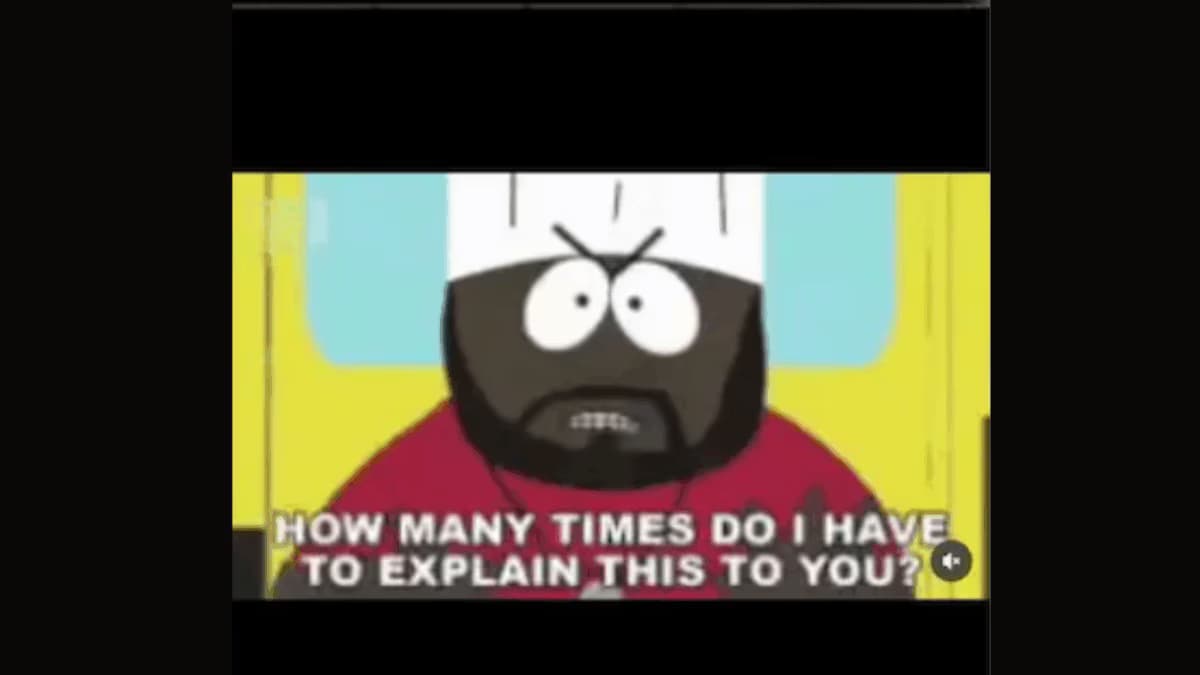 MEA Uses South Park Meme to Address PoK Misinformation