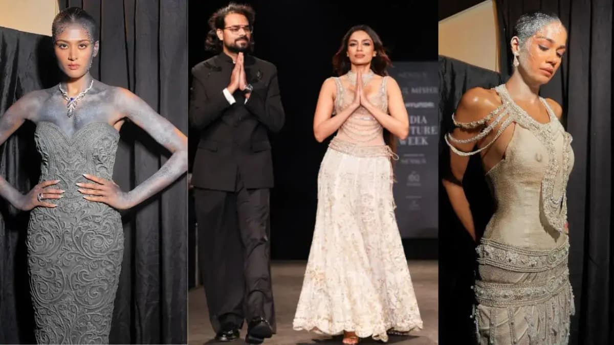 Rahul Mishra's DEVI Collection Shines at India Couture Week 2026