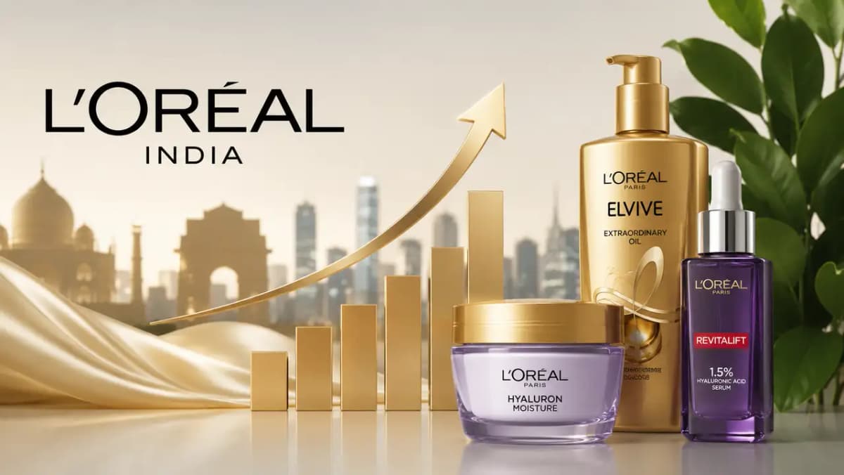 L'Oréal India Sees Growth Surge Amid Strong Demand for Haircare and Skincare