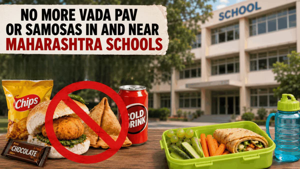 Maharashtra's FDA Bans Unhealthy Foods Near Schools to Promote Child Health