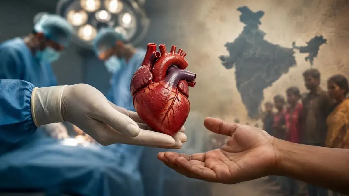 India's Heart Transplant Crisis: Only 0.2% Demand Met, Study Reveals