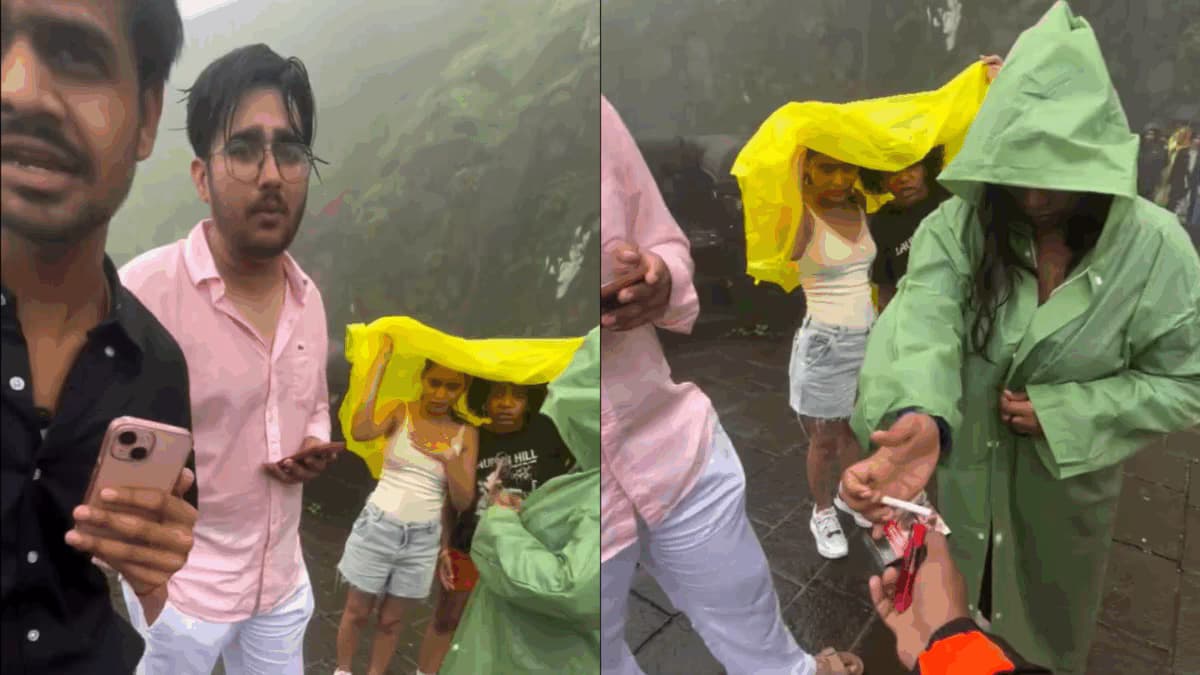 Local Confrontation at Lohagad Fort Over Smoking Sparks Online Debate