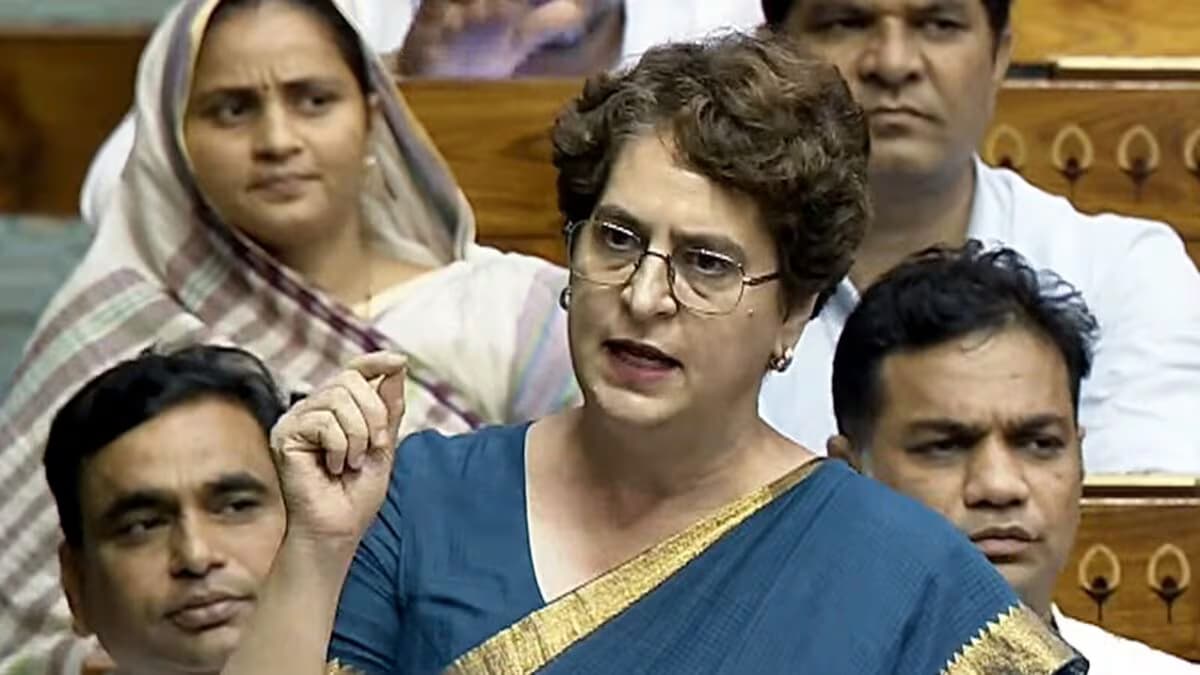 BJP Mocks Priyanka Gandhi's Claim of 750 Crore Students Affected by Paper Leaks