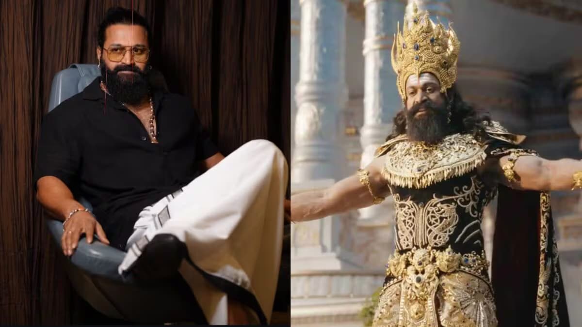 Rishab Shetty Lauds Yash's Performance as Ravana in Ramayana Trailer
