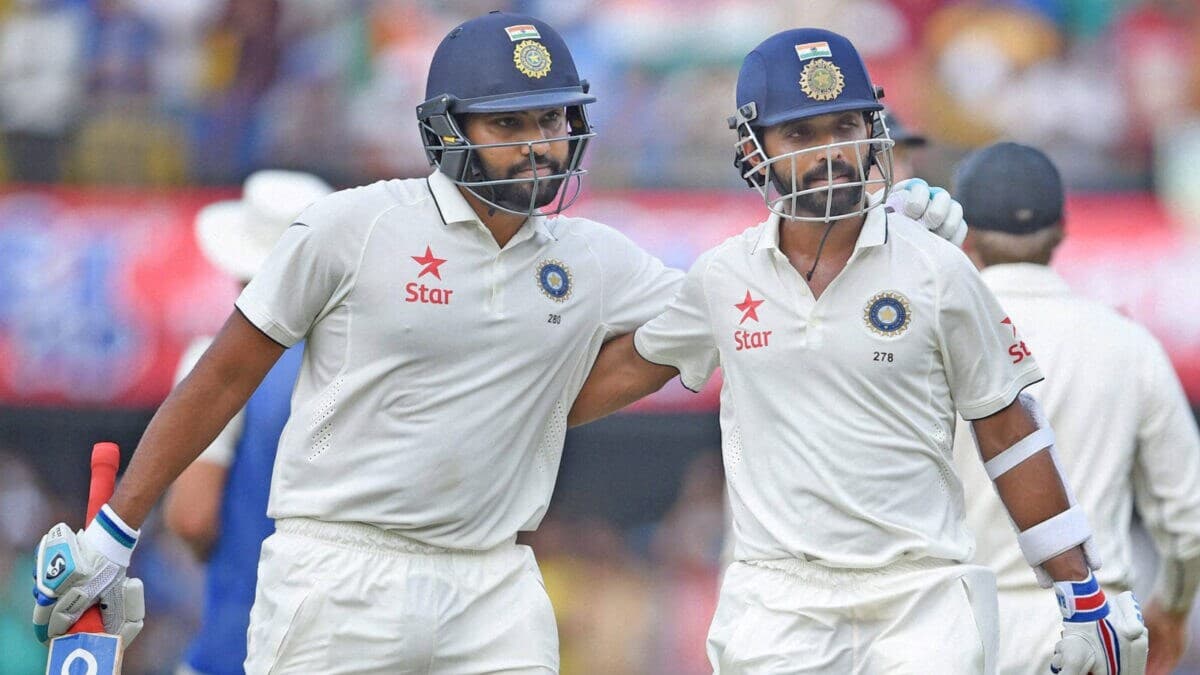 Rohit Sharma and Virat Kohli Honor Ajinkya Rahane's Remarkable Cricket Journey