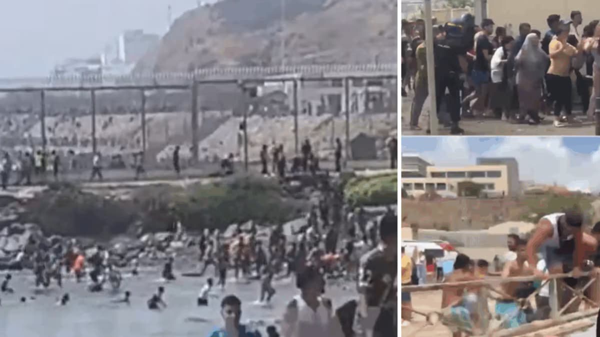 Spain's Ceuta Faces Major Border Crisis Amid Surge of Migrants from Morocco