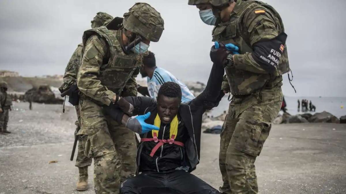Spain Deploys Military as Migrant Crisis Escalates in Ceuta