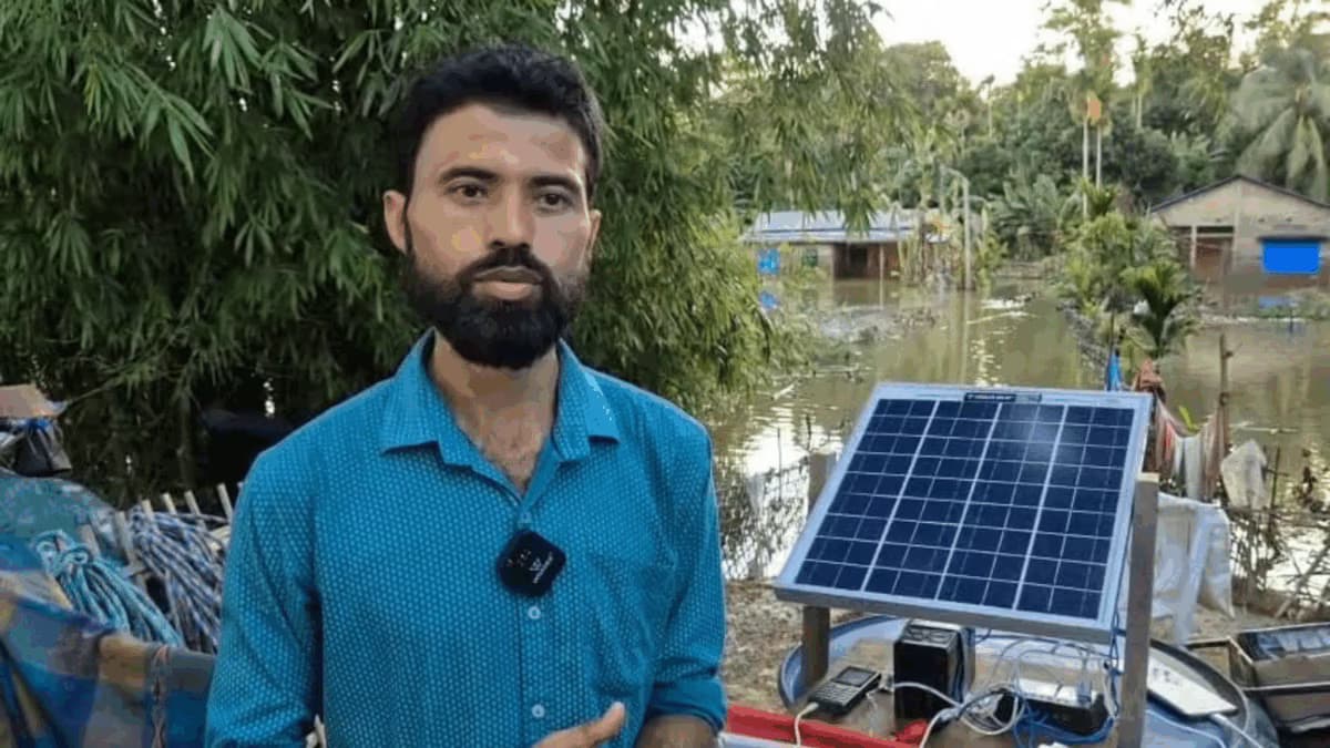Solar Chargers Provide Vital Connectivity Amid Assam Floods