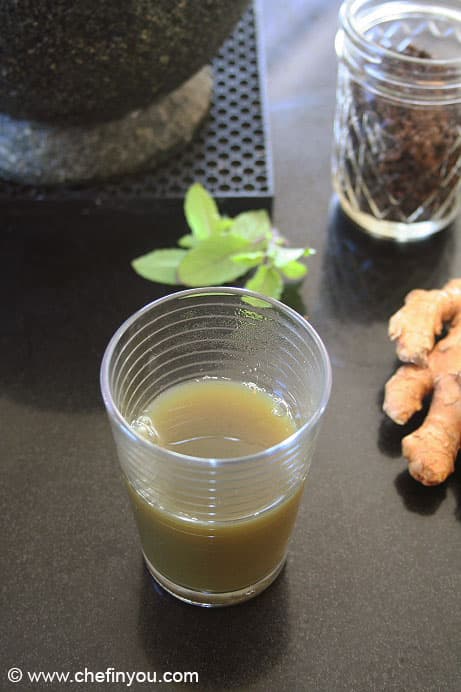 Health Benefits Of Ginger Black Pepper And Basil Infusion