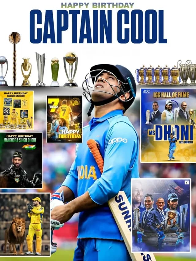Ms Dhoni Birthday